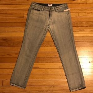 Light blue Paige denim skinny jeans